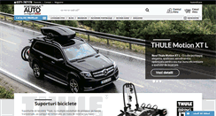 Desktop Screenshot of portbagajeauto.ro
